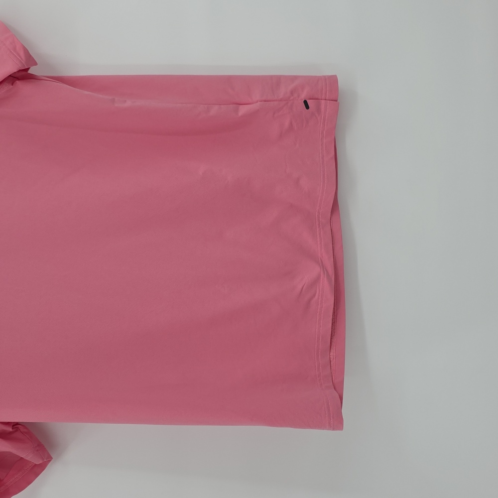 Rhone Men's Pink Polo Shirt Size M - Picture 3 of 8